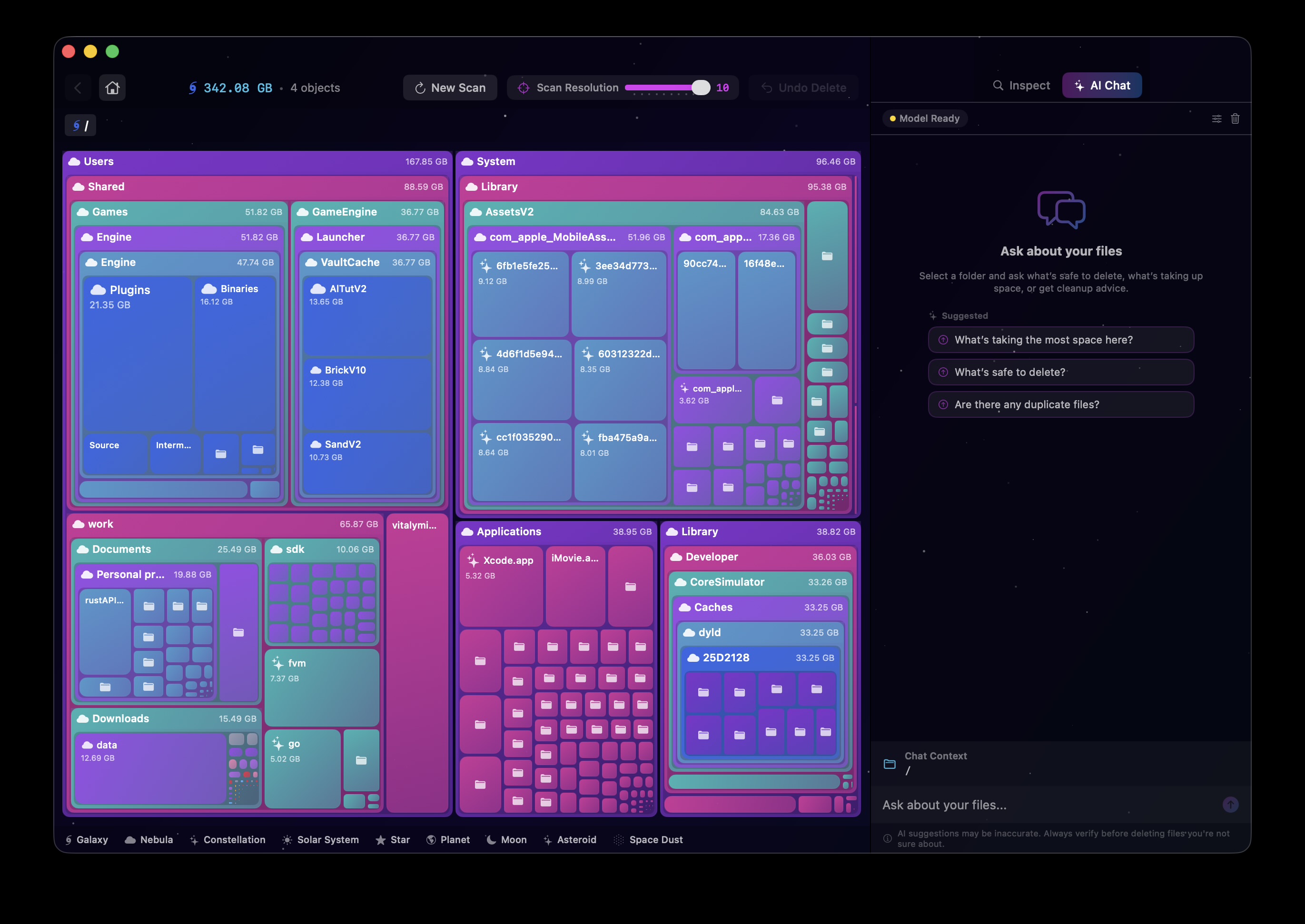 DiskNebula AI Chat Analysis